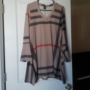 Super soft flare tunic